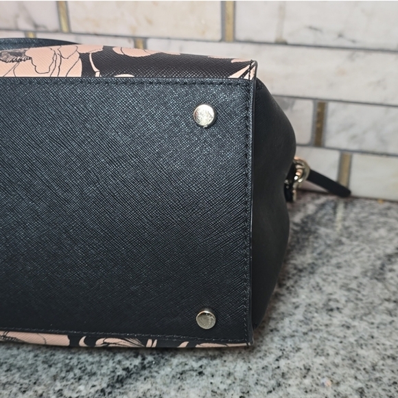 Kate Spade Laurel Way Reiley Gardenia Dome Satchel Bag Crossbody Bag - Picture 4 of 9